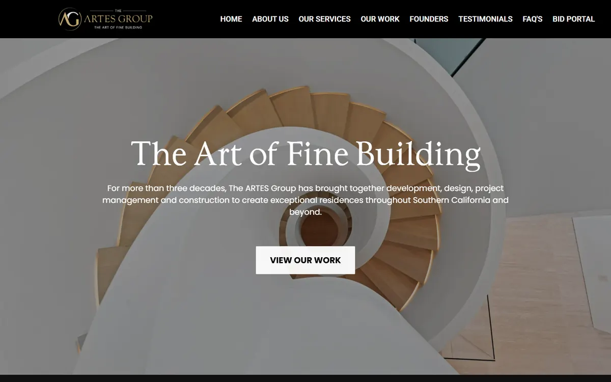 The Artes Group homepage